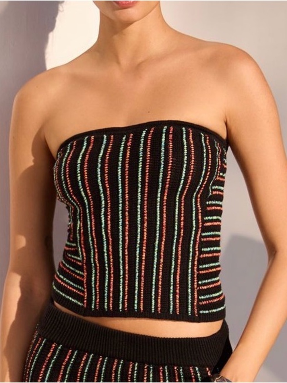 Anthropologie Celandine Knit Tube Top
